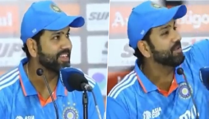 Rohit Sharma : आता वर्ल्डकप जिंकल्यानंतर...; प्रेस कॉन्फरन्समध्ये रोहितच्या वक्तव्यामुळे चाहते खूश