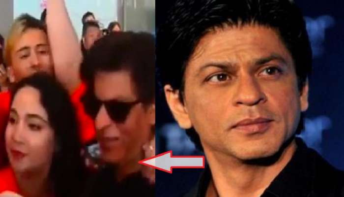 VIDEO: जबरदस्ती किस! शाहरूख खान अडकला महिलांच्या घोळक्यात... 