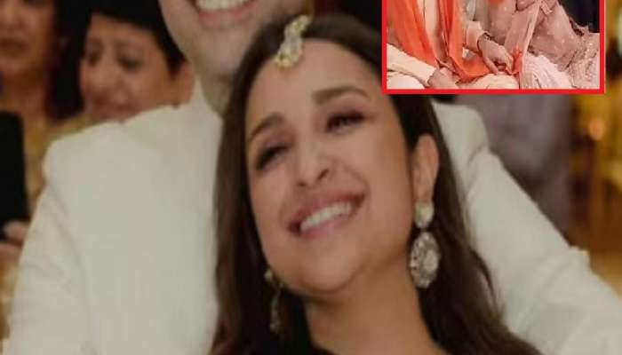 parineeti chopra and raghav chadha mehendi ceremony photos viral