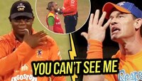 अंपायरच्या अंगात John Cena शिरला अन्...; बॉलर अपील करताच काय झालं पाहा Video