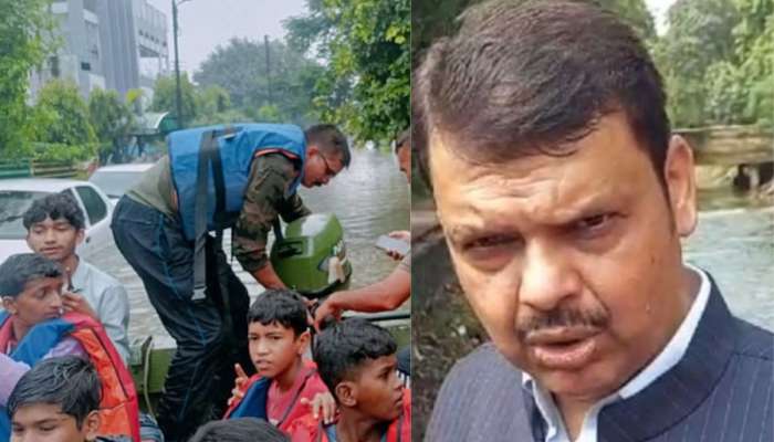पूरग्रस्तांच्या भेटीला गेलेल्या फडणवीसांना आला वेगळा अनुभव, पूरग्रस्तांनी केली 'ही' मागणी