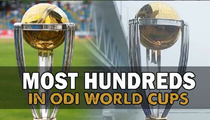 Most Hundreds In ODI World Cup Active Players List