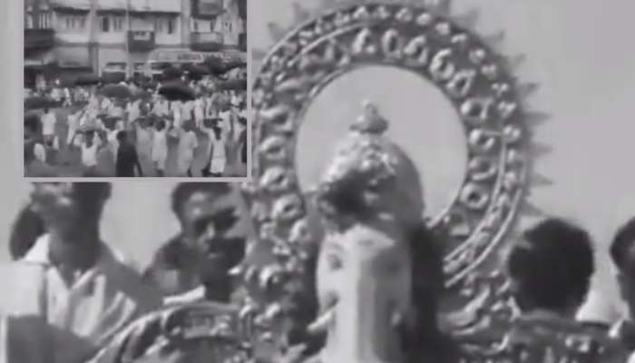 Lalbaugcha Raja Visarjan: 74 वर्षांपूर्वी अशी होता &#039;लालबागचा राजा&#039;ची मिरवणूक; जुन्या मुंबईतील गणेश विसर्जनाचा Video एकदा पाहाच 