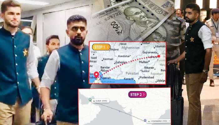 &#039;त्या&#039; 550 कोटींमुळे पाकिस्तानी संघ थेट भारतात न येता Via Dubai आला; जाणून घ्या कारण