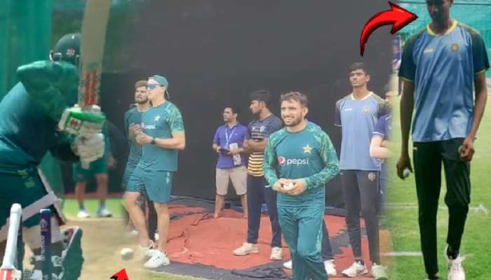 पाकिस्तानी संघात 6.9 फूट उंचीच्या भारतीय खेळाडूची चर्चा; सरावादरम्यानचे Photos पाहाच