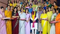 राष्ट्रपतींच्या मंजुरीनंतर महिला आरक्षण विधेयकाचे कायद्यात रुपांतर