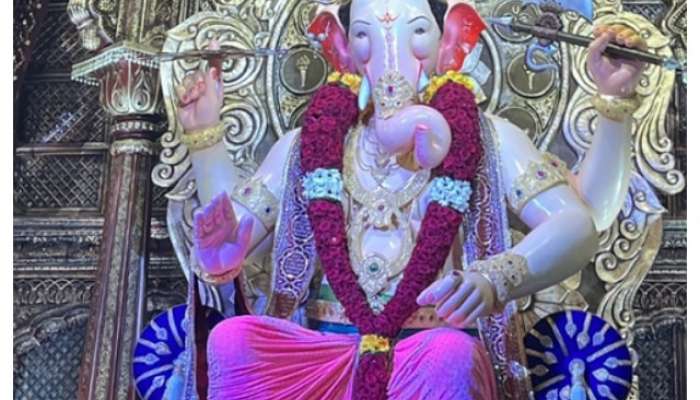 LalBaugcha Raja received a lot of donations from devotees Marathi News 