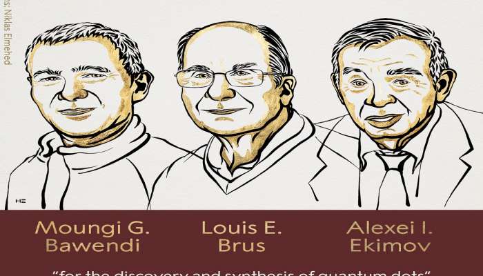 Nobel Prize 2023: माउंगी बावेन्डी, लुईस ब्रूस, अॅलेक्सी एकिमोव्ह यांना रसायनशास्त्रातील नोबेल