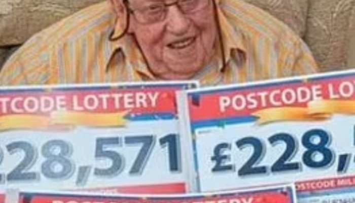 War veteran  98 wins 7 crore lottery  oldest ever winner