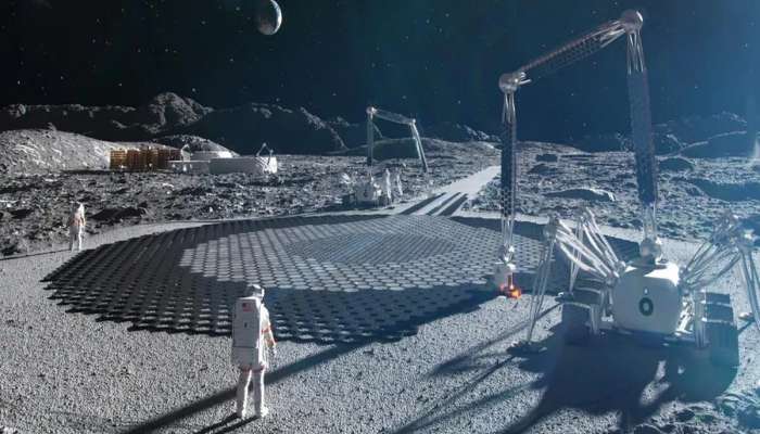  चंद्रावर मानवासाठी घरं बांधण्याचा NASA चा प्लॅन रेडी; बांधकाम तंत्रज्ञान कंपनीसोबत पार्टनरशिप