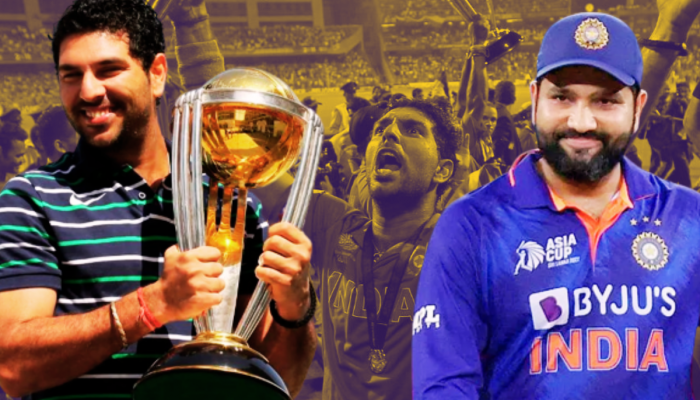 Cricket World Cup : युवराजमुळे टीम इंडियाचा जोश हाय!!! म्हणतो, 'वर्ल्ड कपची ट्रॉफी उचलताना काय वाटतं हे...'