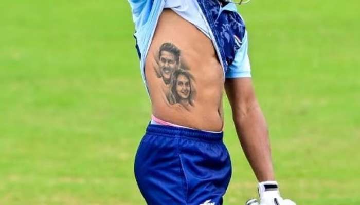 Tilak Varma, Tilak Varma tattoo,  ind vs ban, asian game 2023, Tilak Varma celebration, Indian Cricket Team, Tilak Verma, T20 Format, Asian Games 2023, IND vs BAN Semifinals, All Rounder, ODI Match, Cricket News, Sports News