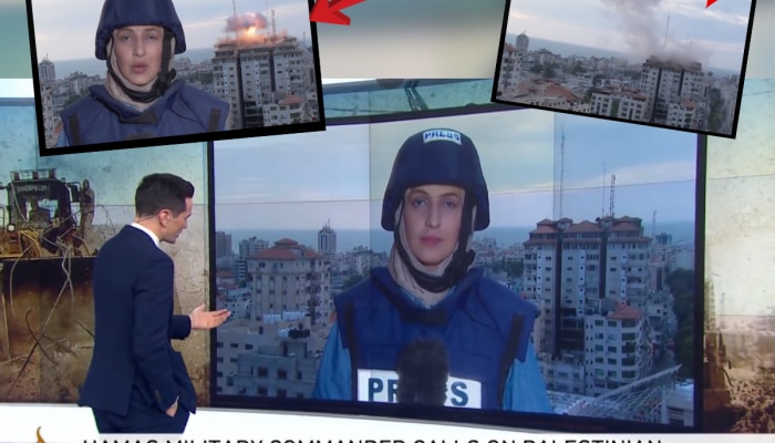 Israel Attack : LIVE रिपोर्टिंग सुरू असताना पडलं मिसाईल अन्..., पाहा अंगावर काटा आणणारा Video