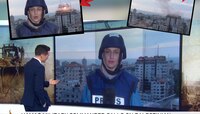 Israel Attack : LIVE रिपोर्टिंग सुरू असताना पडलं मिसाईल अन्..., पाहा Video
