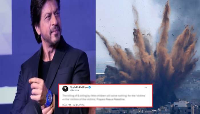 &#039;लहान मुलांना मारून...&#039;; इस्रायल-पॅलेस्टाईन संघर्षादरम्यान शाहरुख खानची पोस्ट होतेय व्हायरल