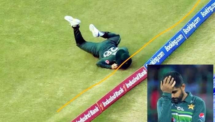  World Cup 2023 : बॉर्डरनंतर आता बाऊंड्रीवर पाकिस्तानची कुरापत? वर्ल्ड कपमधील सामन्यातील इमामचा &#039;तो&#039; Video Viral 