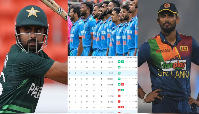 WC Points Table: पाकिस्तानच्या विजयाने बदललं पॉईंट्स टेबलचं समीकरण; टॉप 4 मध्ये या टीम्सचा समावेश