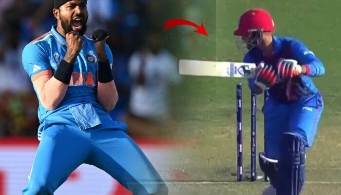 IND vs AFG : आधी फोर मग सिक्स! पेटलेल्या हार्दिक पांड्याने थेट उडवला तिसरा डोळा; पाहा Video