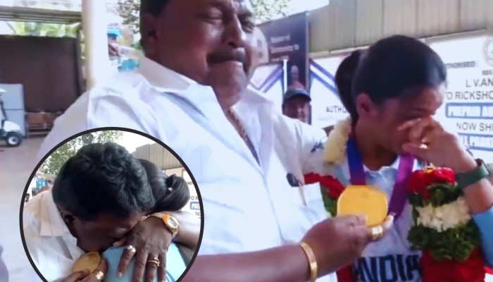 Pune News : लेकीनं गोल्ड मेडल जिंकलं, बापाच्या डोळ्यात पाणी; काळजाला भिडणारा Video एकदा पहाच