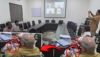 बैठकीत CM खेळत होते Candy Crush! फोटो समोर आल्यावर म्हणाले, 'मी रोज जेवणानंतर...'