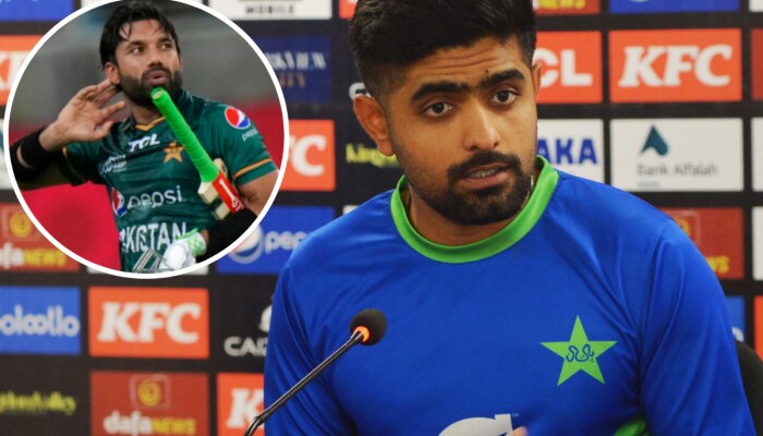 IND vs PAK : पाकिस्तान क्रिकेटचा हमासला सपोर्ट? भर पत्रकार परिषदेत Babar Azam भडकला, म्हणतो...