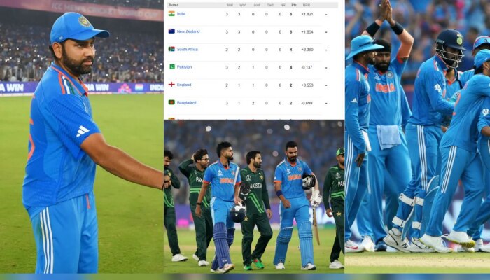 World Cup : पाकिस्तानला हरवल्यानंतर टीम इंडियाला सेमीफायनल गाठण्यासाठी किती सामने जिंकावे लागणार? पाहा कसं आहे समीकरण