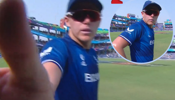ENG vs AFG : नेमकी चूक कोणाची? सॅम करन की कॅमेरामॅन? Video पाहून तुम्हीच सांगा!