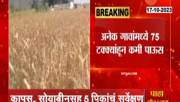 Maharashtra In Major Drought Condition As Survey Begins