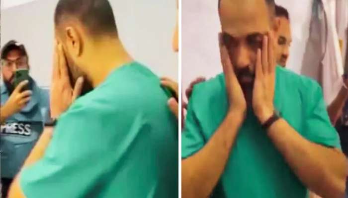 जगाला रडवणारा Video! जखमींना तपासत असतानाच डॉक्टरसमोर आला स्वत:च्याच मुलाचा मृतदेह