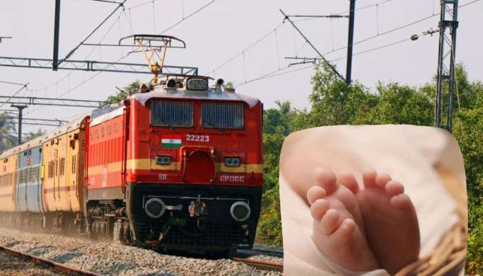 ट्रेनमध्येच महिलेची प्रसूती, ज्या एक्सप्रेसमध्ये जन्म झाला तेच नाव मुलीला दिलं; बाळाचं नाव आहे...