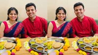 '...देशमुखाचं शेंडेफळं' अमृतानं प्रसादसाठी घेतला उखाणा; केळवणाचे फोटो पाहिलेत का? 