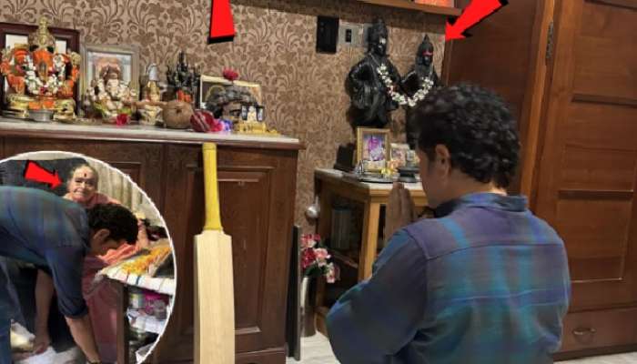 sachin tendulkar wishes Happy Dussehra post puja ghar photos