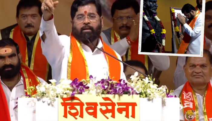 Dasara Melava : 'शिवरायांची शपथ घेऊन सांगतो, मराठ्यांना टिकणारं आरक्षण देणार', एकनाथ शिंदे यांचं आश्वासन!