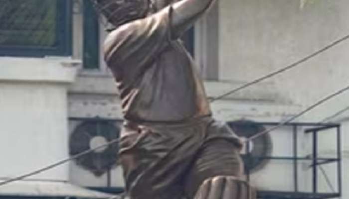 Grand statue, Sachin Tendulkar, Wankhede Stadium, Cricket world cup, cricket world cup 2023, Sachin Tendulkar Statue, Statue of Sachin Tendulkar Inaugurate at wankhede stadium