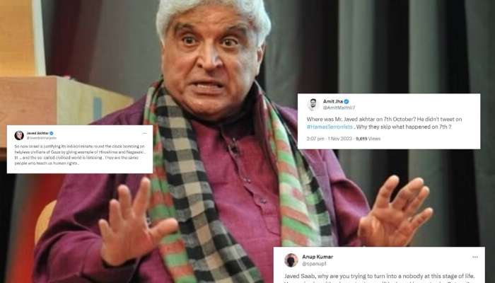 'तुझी काय लायकी आहे', इस्रायलवरुन ट्रोल करणाऱ्याला जावेद अख्तर यांनी दिलं सडेतोड उत्तर
