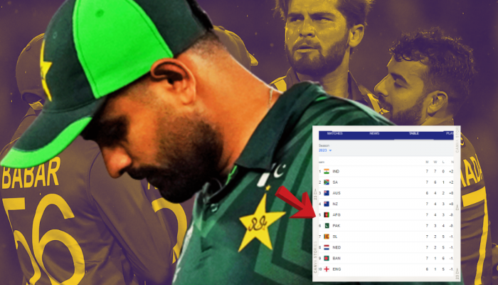 World Cup 2023 Points Table : अफगाणिस्तानच्या विजयाने पाकिस्तानला 'जोर का झटका', सेमीफायनलचं गणितच बिघडलं!