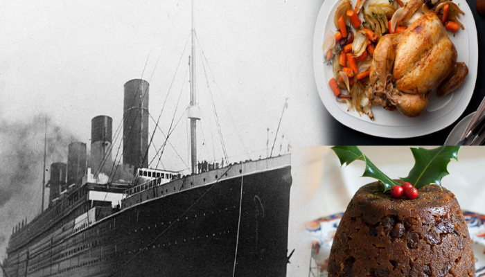 स्प्रिंग लॅम्ब, रोस्ट चिकन आणि व्हिक्टोरिया पुडिंग...; 1912 मध्ये टायटॅनिक जहाजाच्या First Class चा मेन्यू पाहिला?