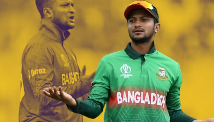 Shakib Al Hasan : दैव देतं पण कर्म नेतं! श्रीलंकेशी पंगा घेणारा शाकिब &#039;या&#039; कारणामुळे वर्ल्ड कपमधून बाहेर