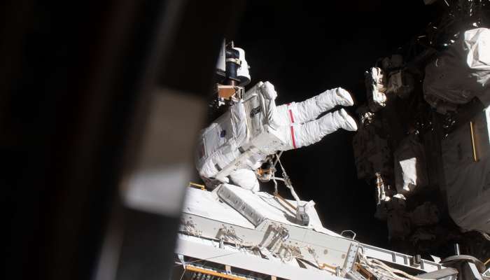 Video : स्पेस स्टेशनवर घडली मोठी दुर्घटना; स्पेस वॉक करताना अंतराळवीराच्या हातातून टूल बॉक्स सुटला आणि...  