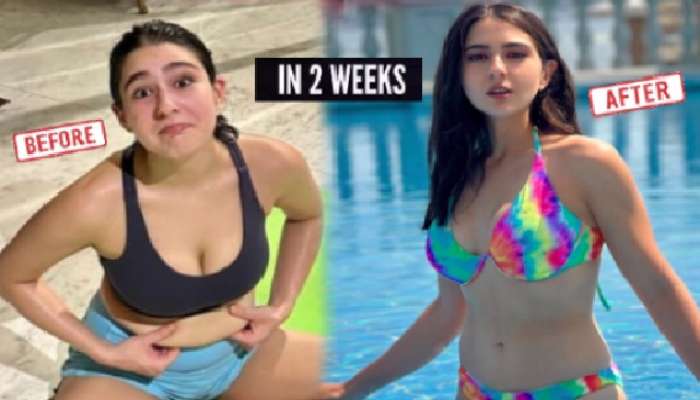 sara ali khan weight loss