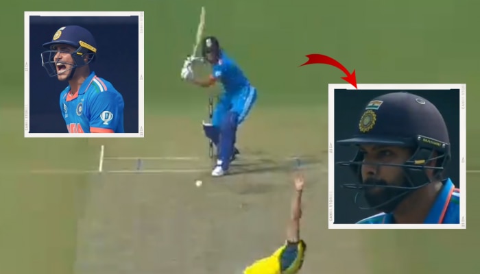 India vs Australia : शुभमनने केली विराटसारखीच चूक, रोहितचा पारा चढला; पाहा Video