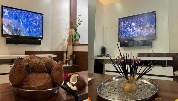World Cup जिंकण्यासाठी काही पण.. टीम इंडियाच्या गुडलकसाठी 51 नारळ, 240 अगरबत्ती मागवल्या आणि... 