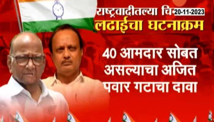 Central Election Commission  Hearing On NCP Political Crisis Update