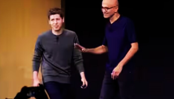 OpenAI मधून हकालपट्टी आता Microsoft ने तारलं! Sam Altman यांच्या नव्या इनिंगला सुरूवात