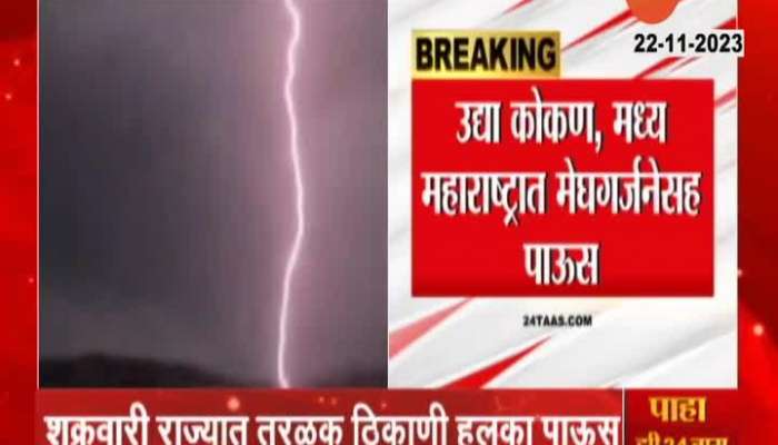 IMD Alert Next Two Days Of Rainfall In Various Parts Of Maharashtra