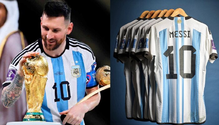 लावा बोली! Messi फॅन्ससाठी सुवर्णसंधी; फिफा वर्ल्ड कप फायनलच्या जर्सीचा होणार लिलाव