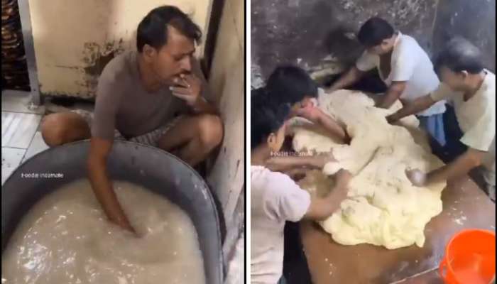 रोज सकाळी चहासोबत टोस्ट खाताय? कामगारांचा VIDEO पाहून आत्ताच खाणं सोडाल