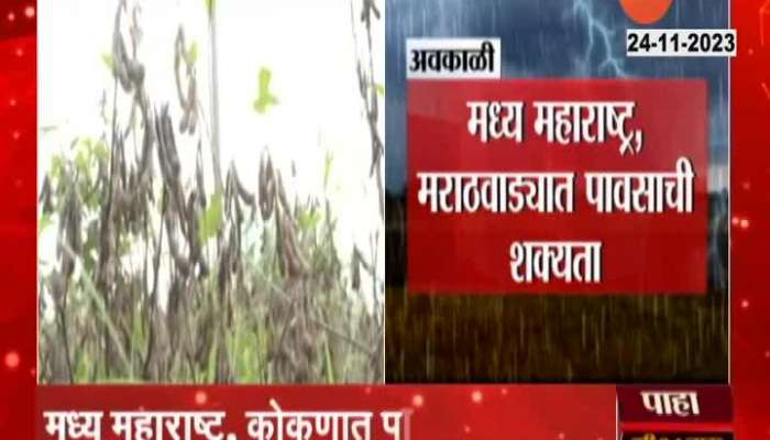 IMD Alert Rainfall With Hailstrom In Various Parts Of Maharashtra