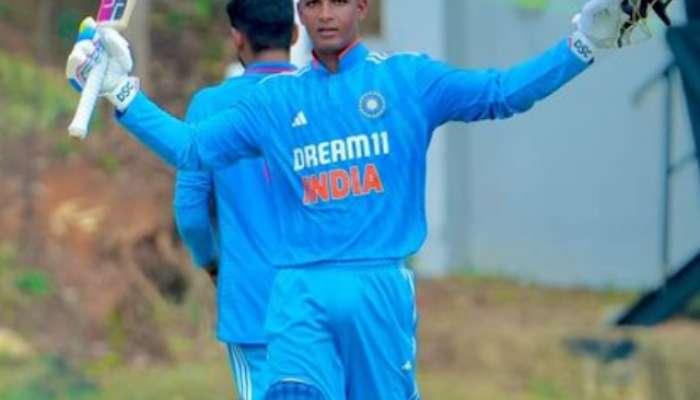 Batsman Sachin Dhas from Beed district selected for U 19 Asia Cup 2023 Team India