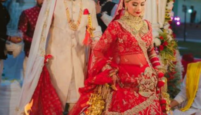 Hindu Marriage Rituals husband takes 4 rounds and the wife takes 3 rounds in marriage
